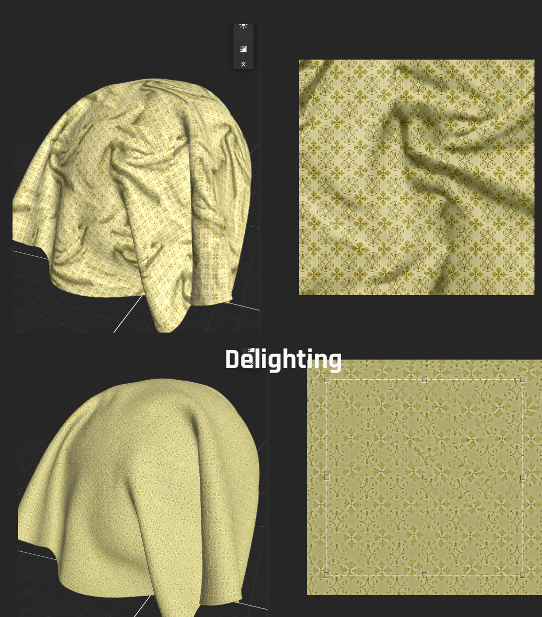 Delighting 介面