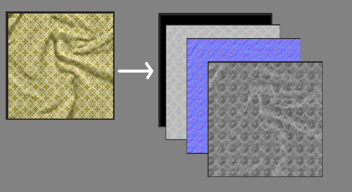 Image to Material 介面